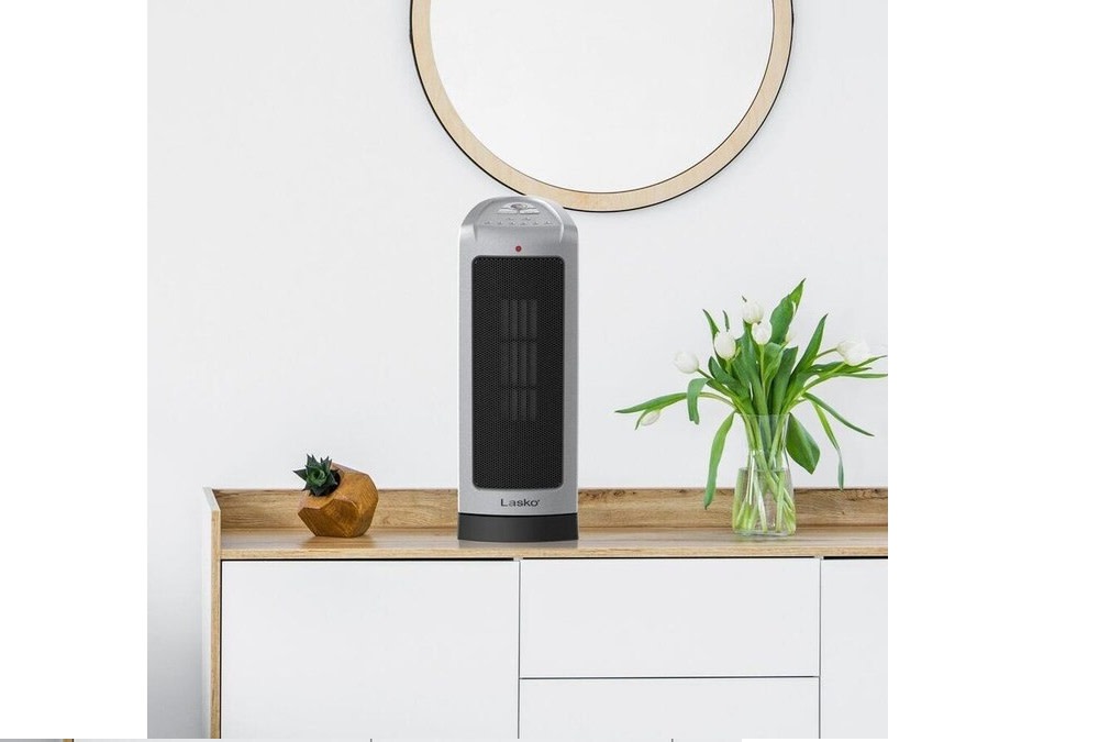 Lasko 1500W Electric Ceramic Oscillating Tower Heater - Ascmtools