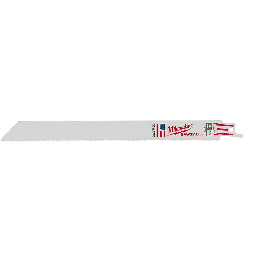Milwaukee 9 in. 14 TPI Thin Kerf SAWZALL Blades 5PK - Ascmtools