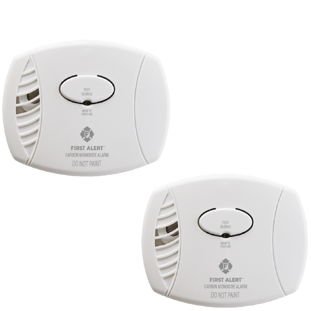 First Alert Carbon Monoxide Alarm Battery Operated – 2 Pack - Ascmtools