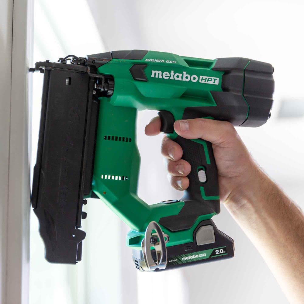 Metabo HPT 18V Brad Nailer Compact 18 Gauge Cordless Kit 2Ah - Ascmtools