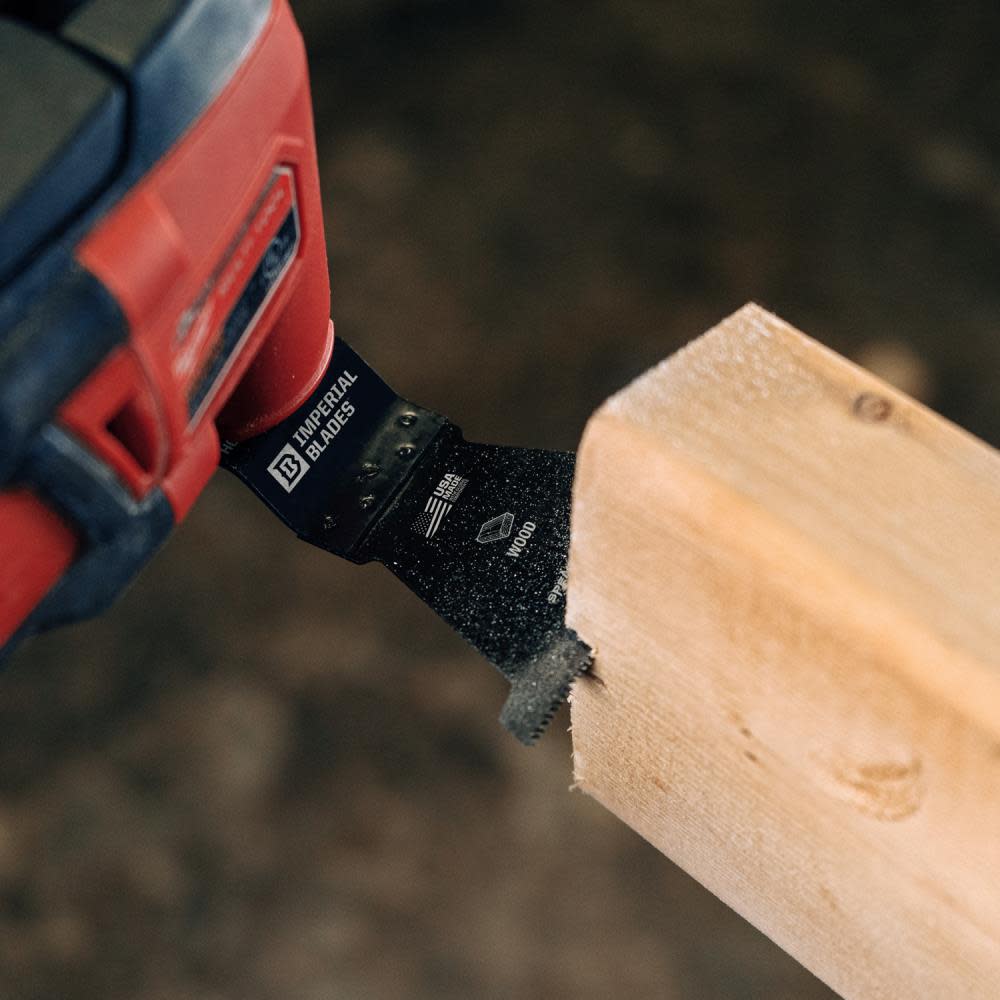 Imperial Blades One Fit 2-1/2″ Speartooth Fast Cut Wood Blade 3PC - Ascmtools