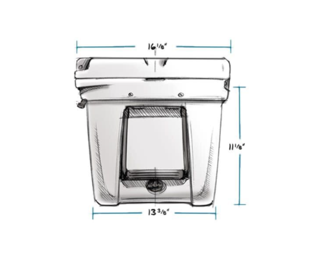 Yeti Tundra 45 Hard Cooler Navy Blue - Ascmtools