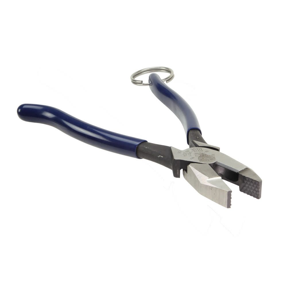 Klein Tools Rebar Work Pliers with Tether Ring - Ascmtools