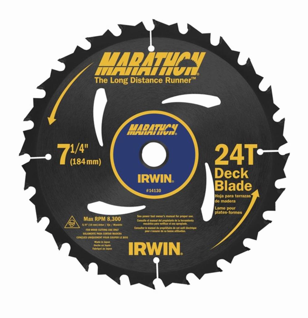 Irwin Saw Blade 7-1/4 In. 24T - Ascmtools