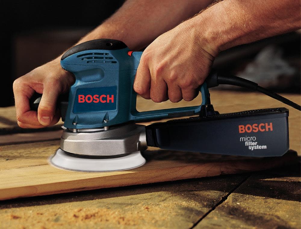 Bosch 6 In. 6 Hole Hard Hook & Loop Random Orbit Sander Backing Pad - Ascmtools