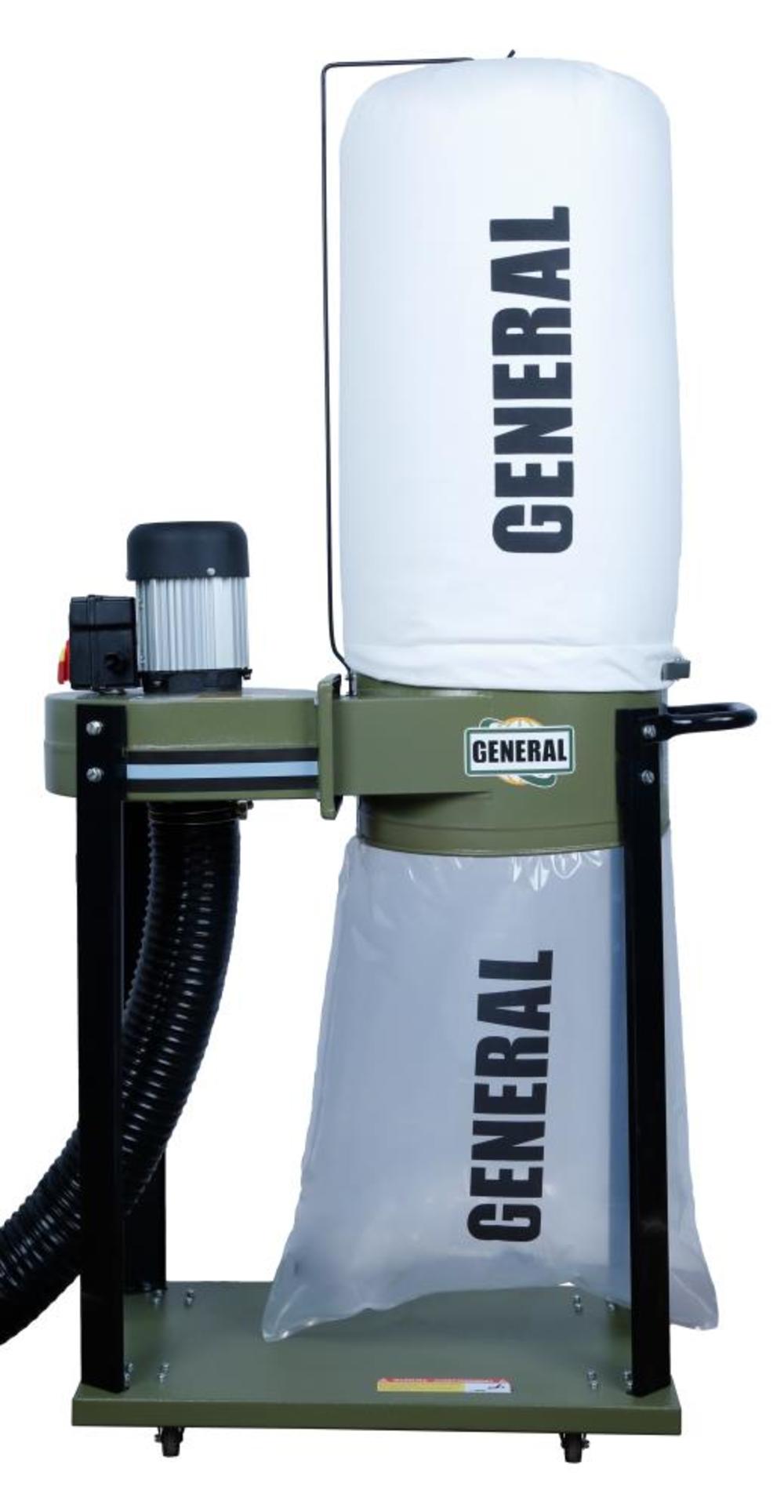 General International 1HP 7Amp Commercial Dust Collector - Ascmtools