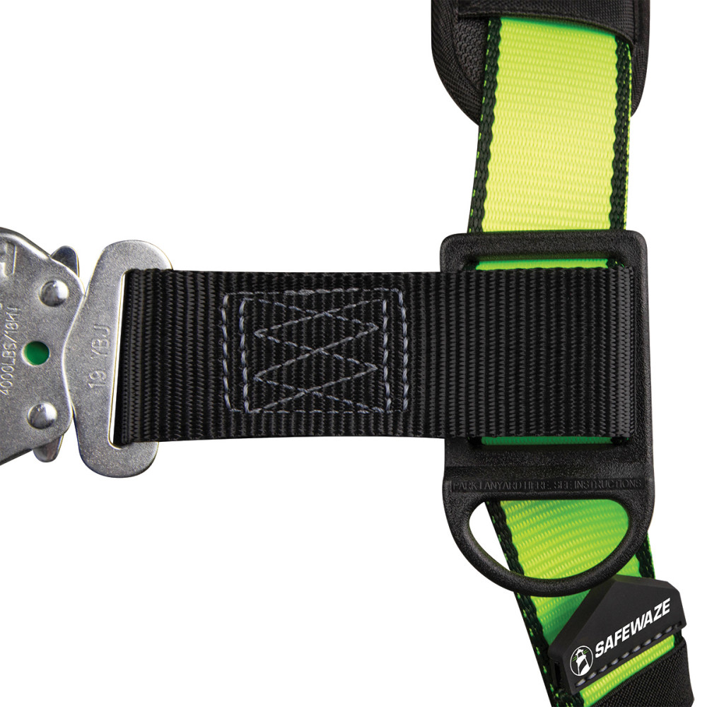 Safewaze Medium PRO Construction Harness with 3D MB Chest TB Legs - Ascmtools
