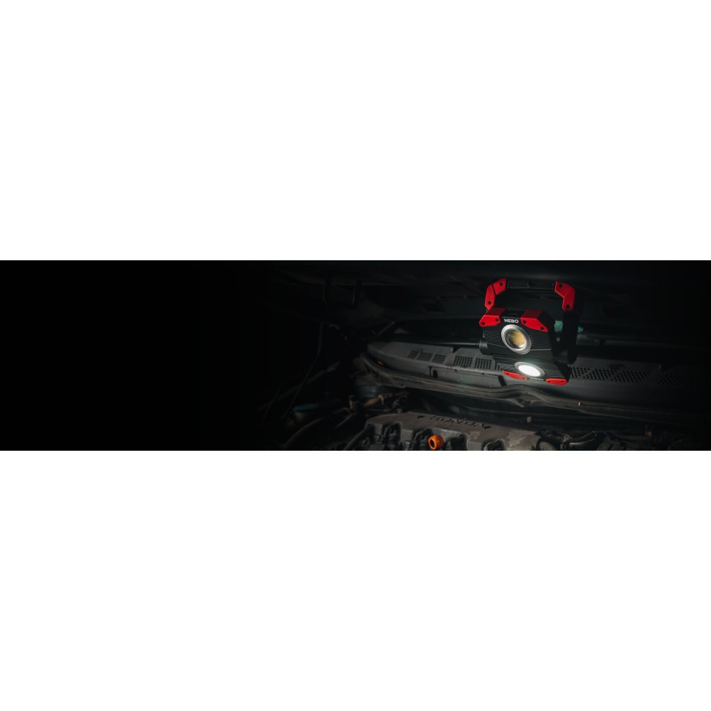 Nebo Work Light 2000 Lumens USB-C Rechargeable - Ascmtools