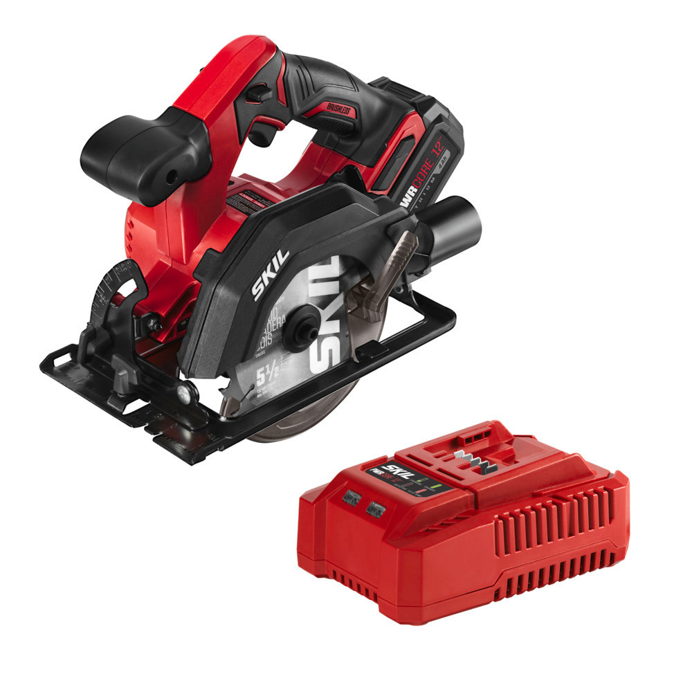 SKIL PWRCORE 12 Brushless 12V Drill Driver and Circular Saw Kit - Ascmtools