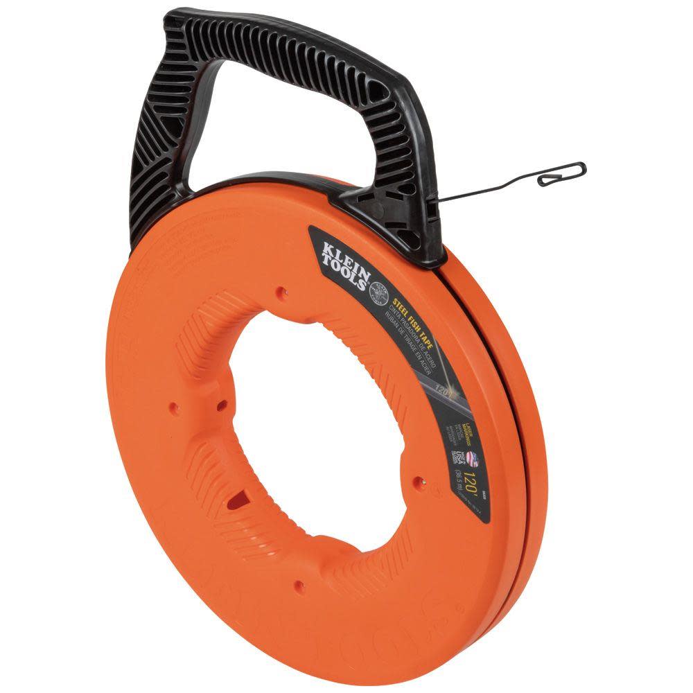 Klein Tools 120′ Steel Fish Tape - Ascmtools
