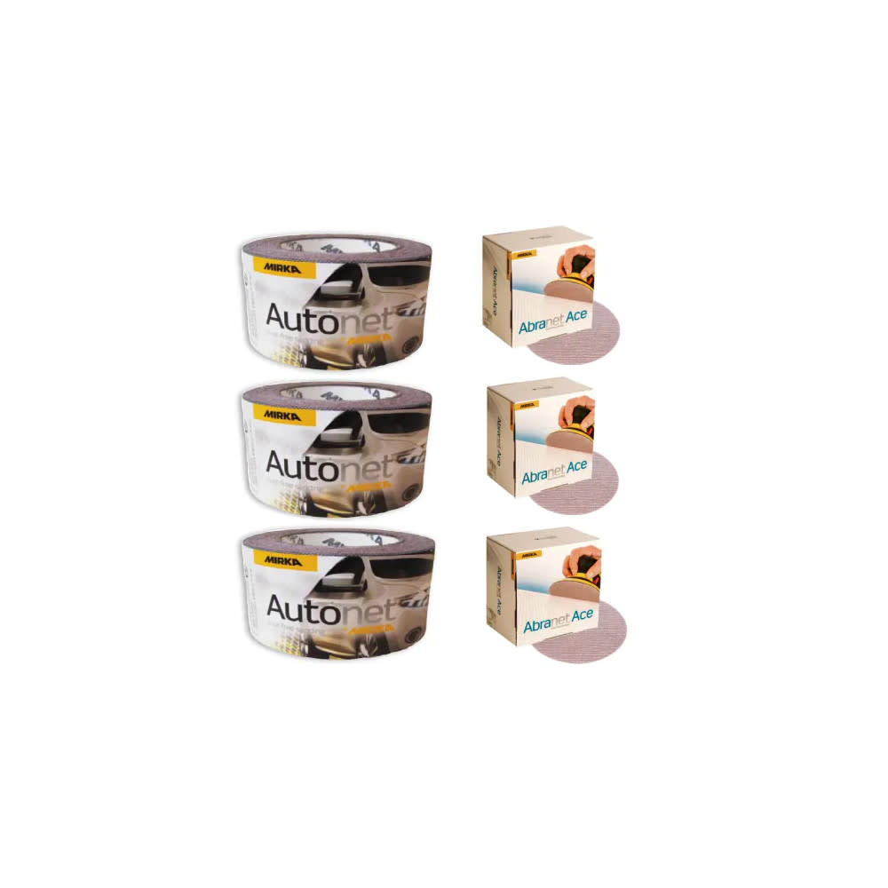 Mirka 6″ Net Dust Free Trial Kit - Ascmtools