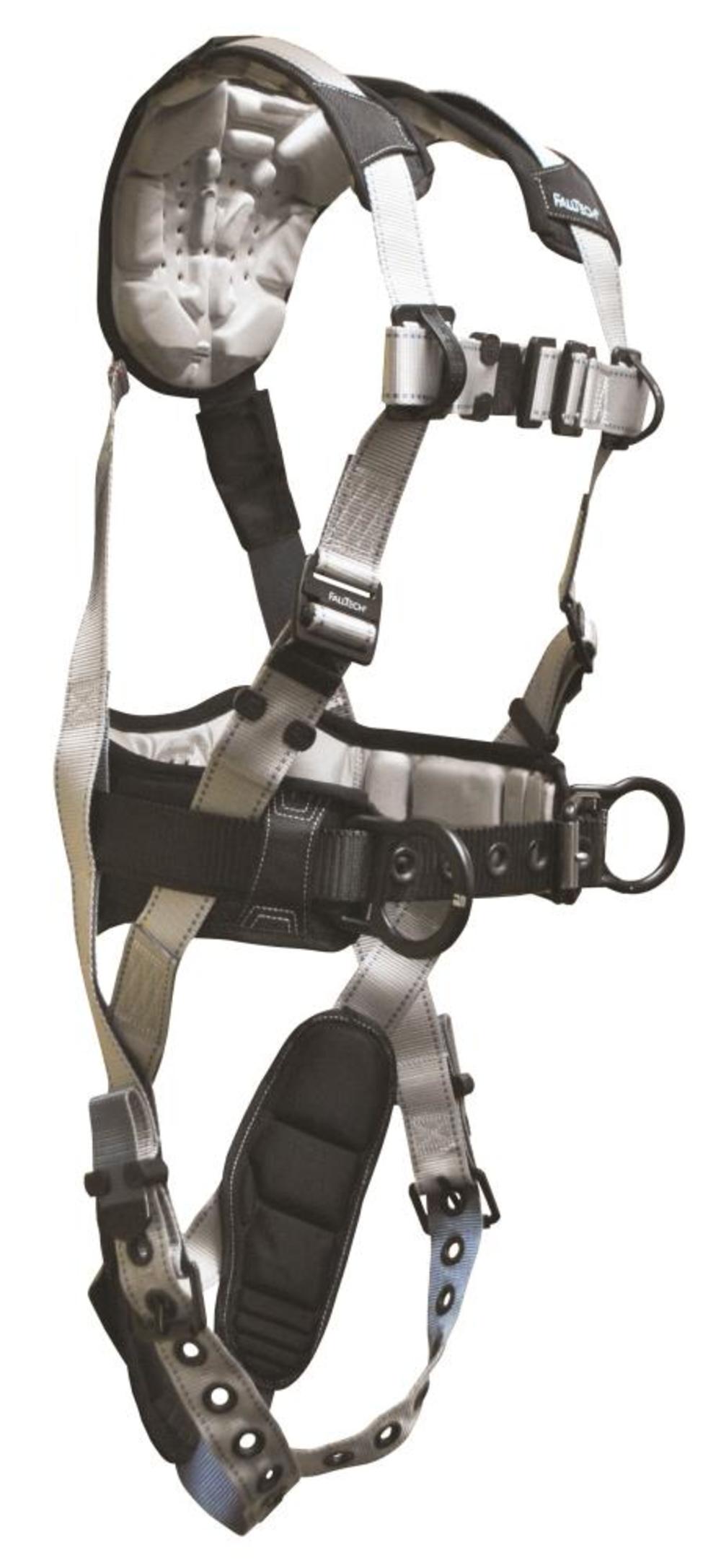 Falltech FlowTech 3 D-Ring Construction Belted Full Body Harness - Ascmtools