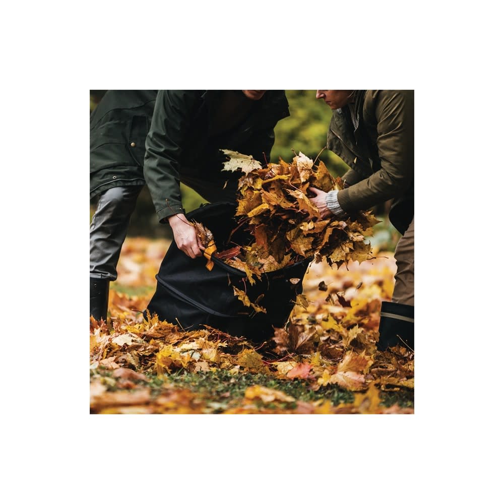 Fiskars 46 Gallon Black Square Collapsible Garden Bag - Ascmtools