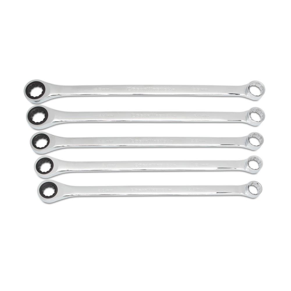 GEARWRENCH Double Box Ratcheting Wrench Set 12 Pc. XL GearBox Metric - Ascmtools