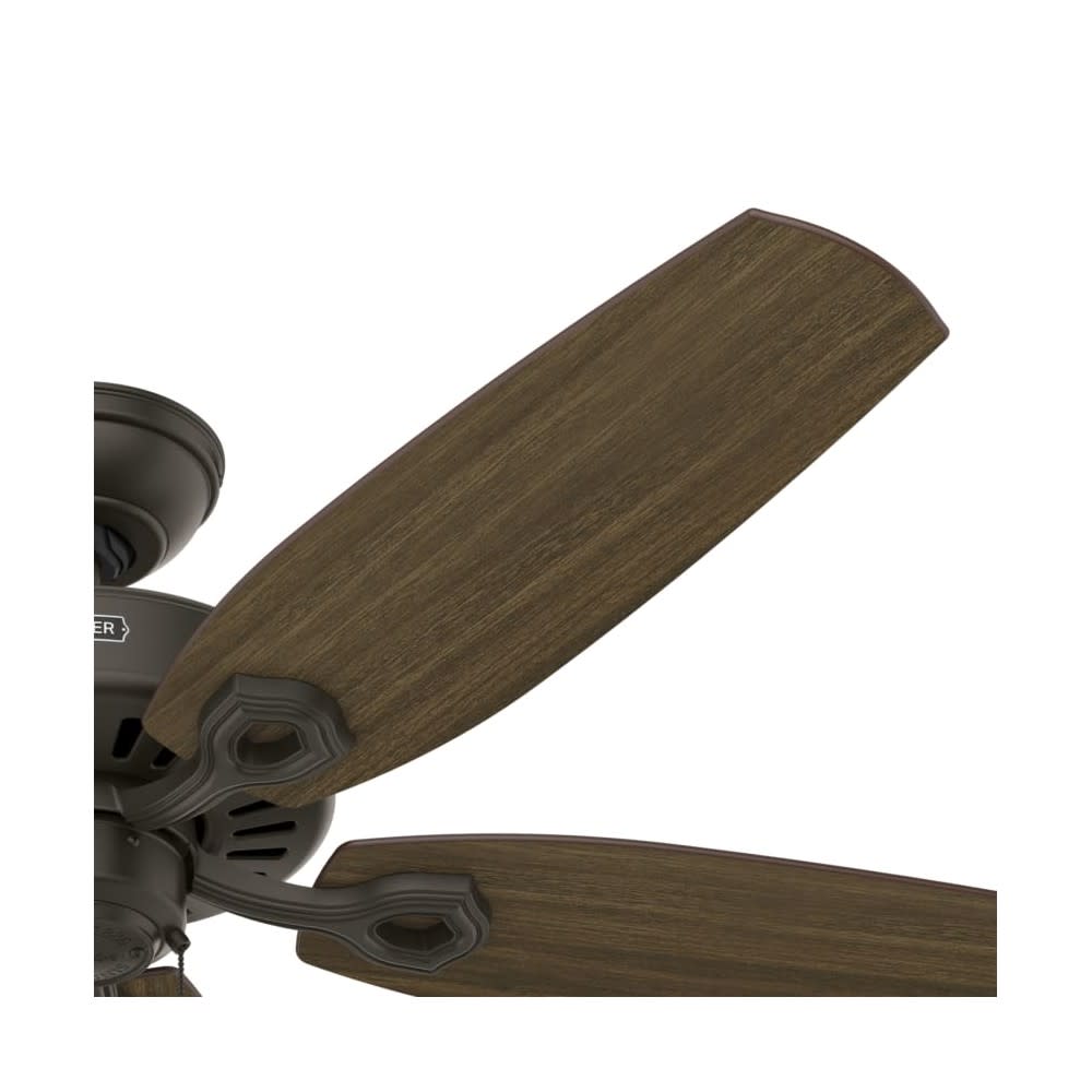 Hunter Fan Builder Elite Ceiling Fan 52″ Bronze Brazilian Cherry - Ascmtools