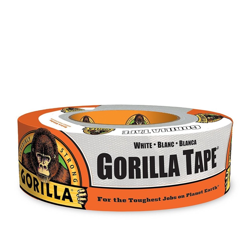 Gorilla Glue 1.88 In. Width x 30 Yd. Length Multi-Purpose White Duct Tape - Ascmtools