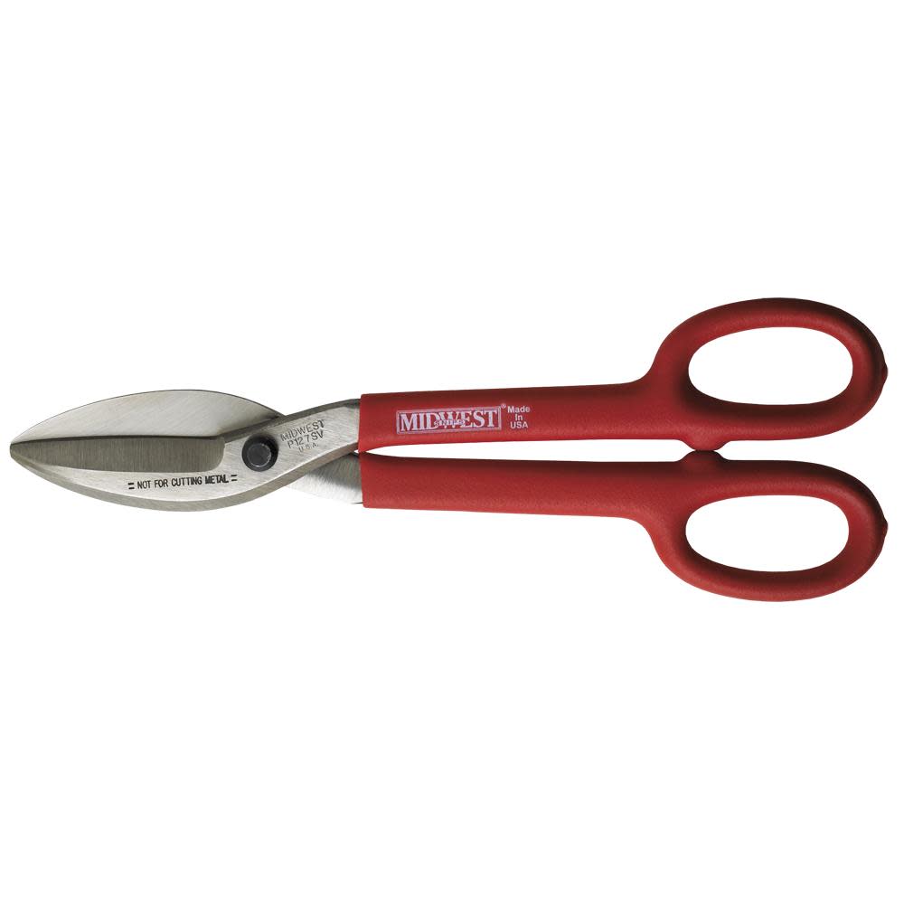 Midwest Snips 12 In. Straight Vinyl Siding Snip - Ascmtools