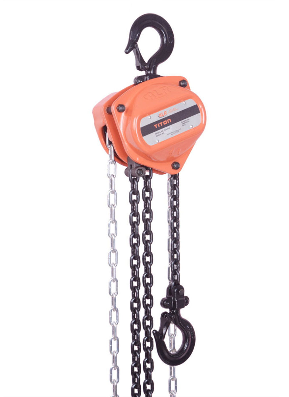 Atlas Lifting and Rigging Chain Hoist 2 Ton 4400 lbs 10′ Chain - Ascmtools