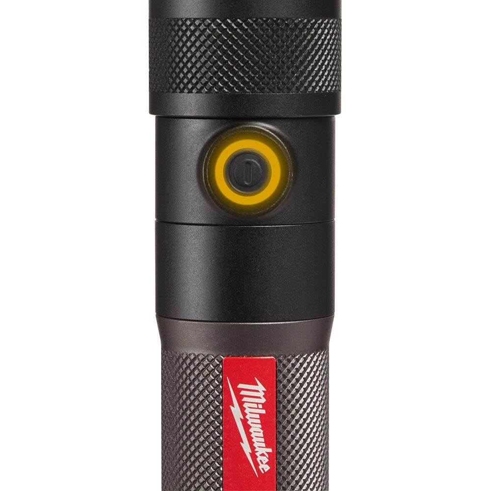 Milwaukee USB Rechargeable 1100L Twist Focus Flashlight - Ascmtools