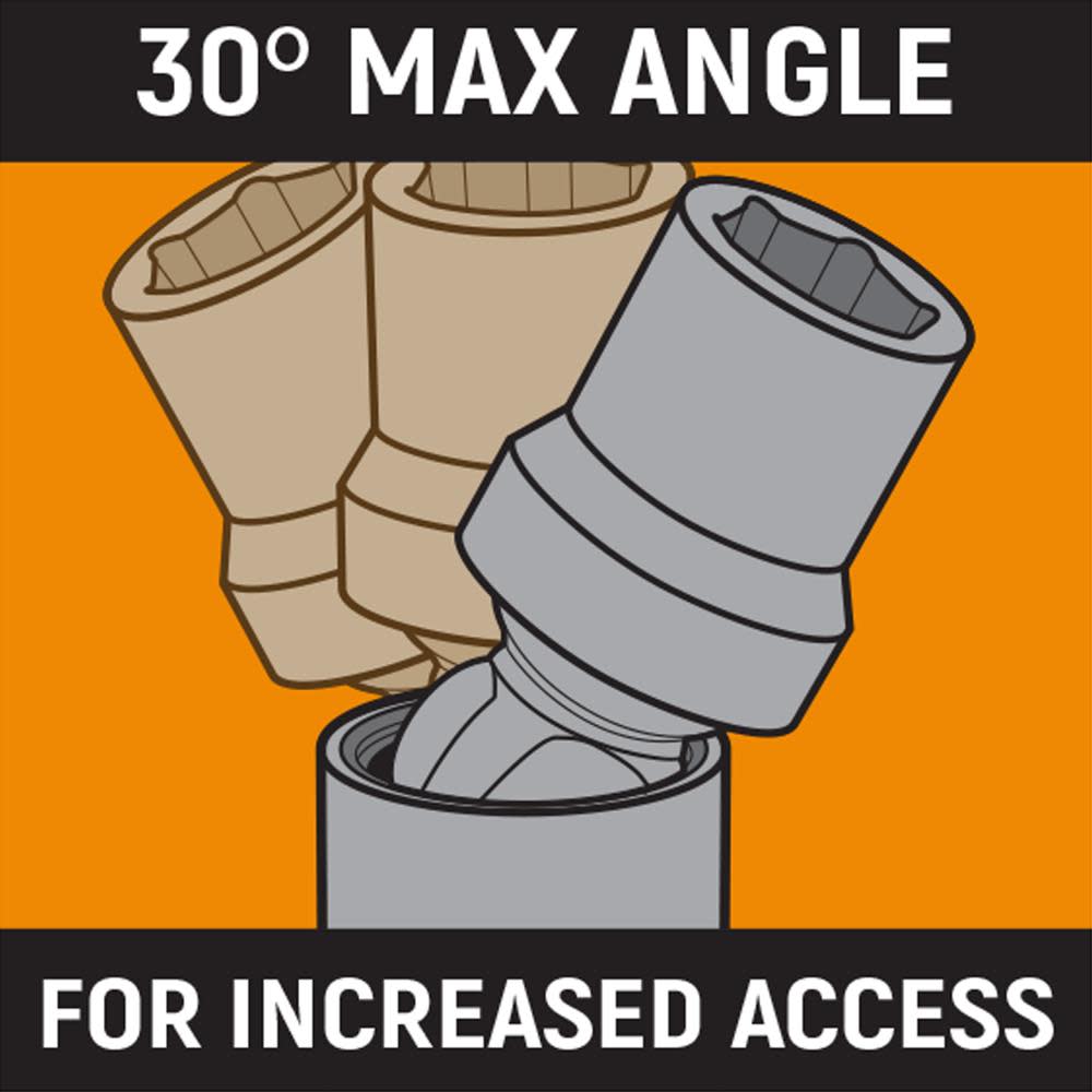 GEARWRENCH 3/8″ Drive Impact SAE Socket 11/16″ - Ascmtools