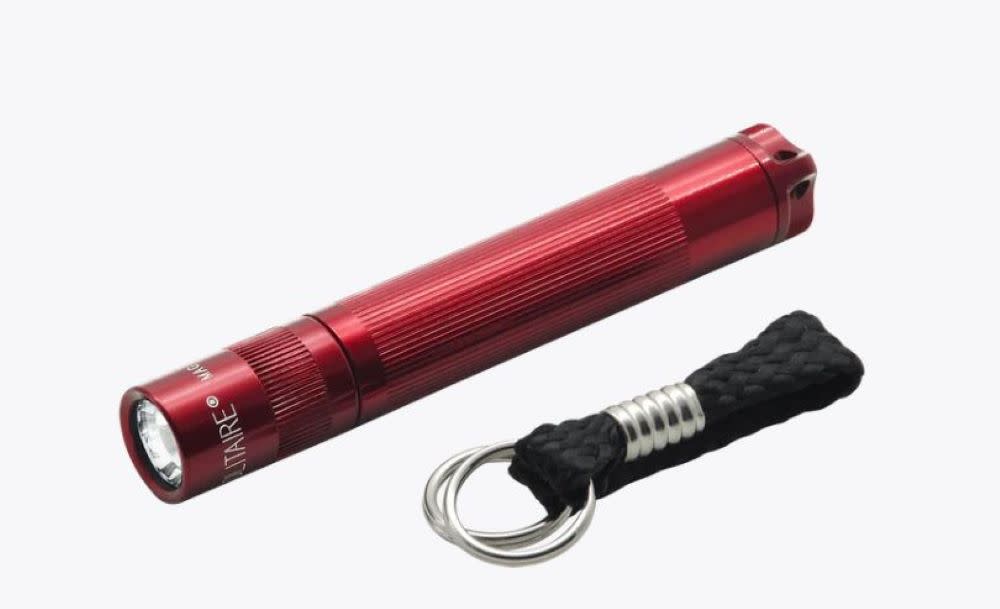 Maglite Solitaire Flashlight LED 1 Cell AAA Red - Ascmtools