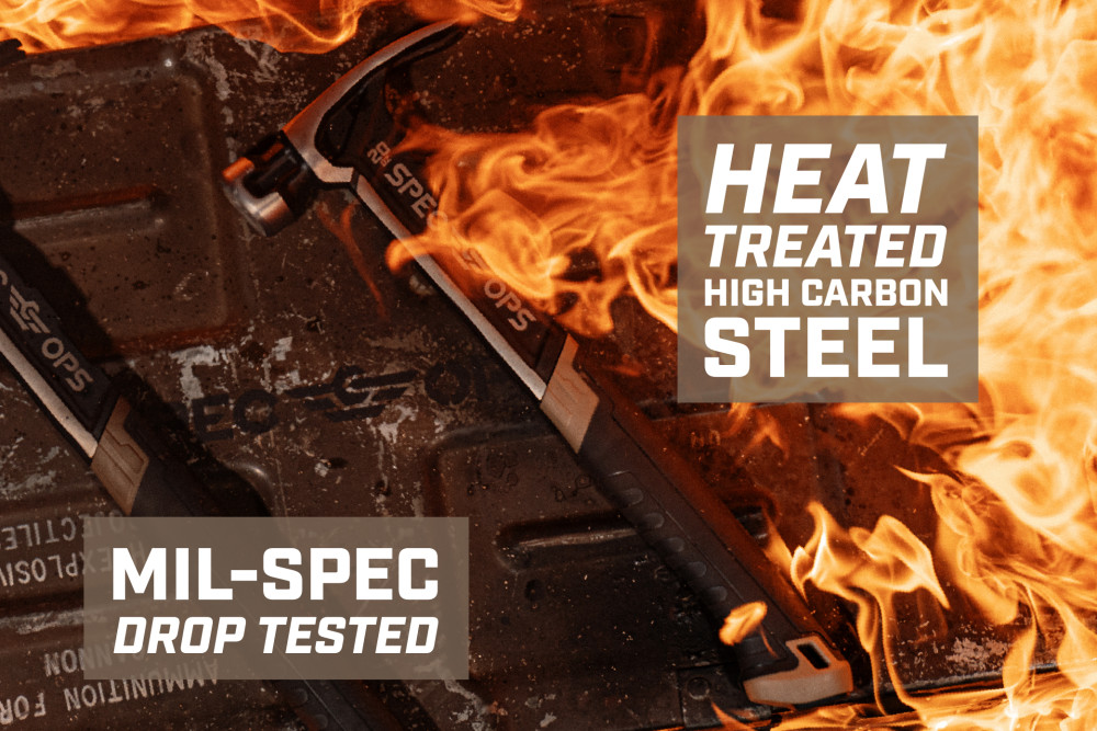 Spec Ops 20oz Smooth Face Rip Claw Hammer - Ascmtools