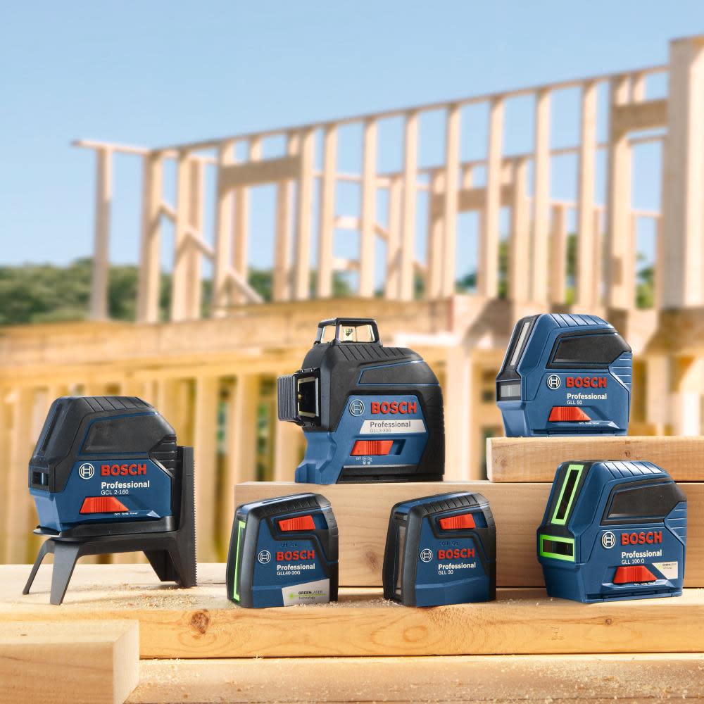 Bosch Green-Beam Self-Leveling Cross-Line Laser - Ascmtools