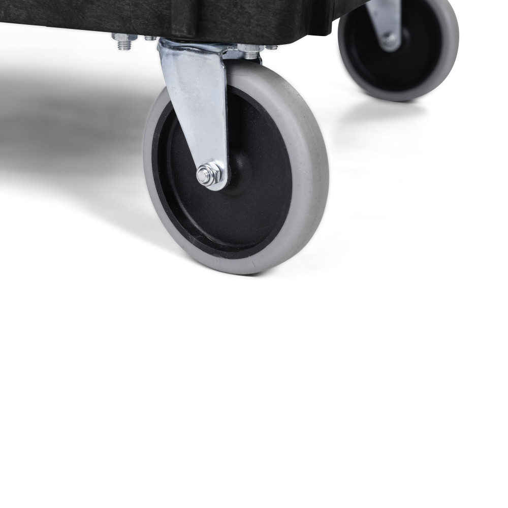 Toter Material Handling Utility Cart with Lipped Top and Ergo Handle - Ascmtools