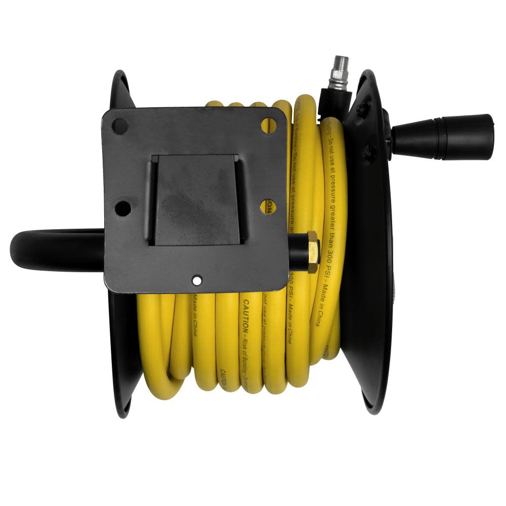 DEWALT 3/8 In. x 50 Ft. Manual Rubber Hose Reel - Ascmtools