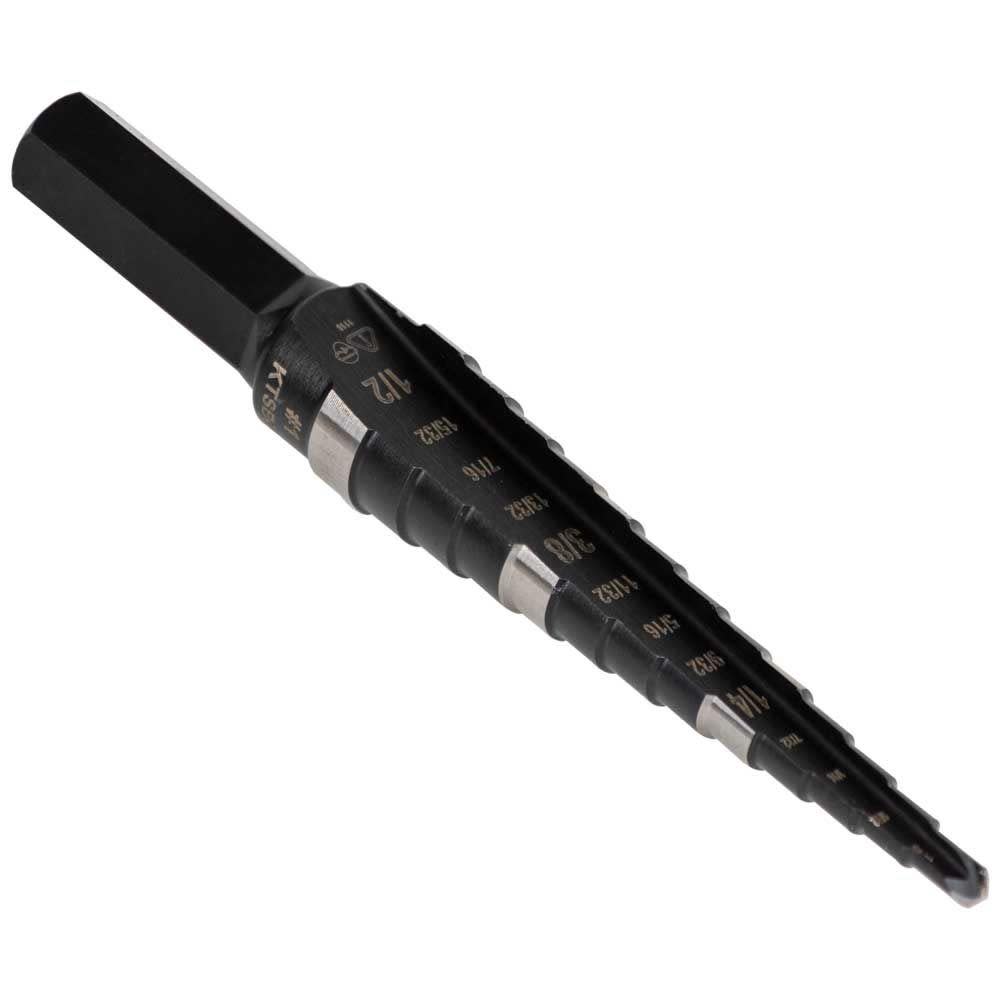 Klein Tools Step Drill Bit #1 Double-Fluted - Ascmtools