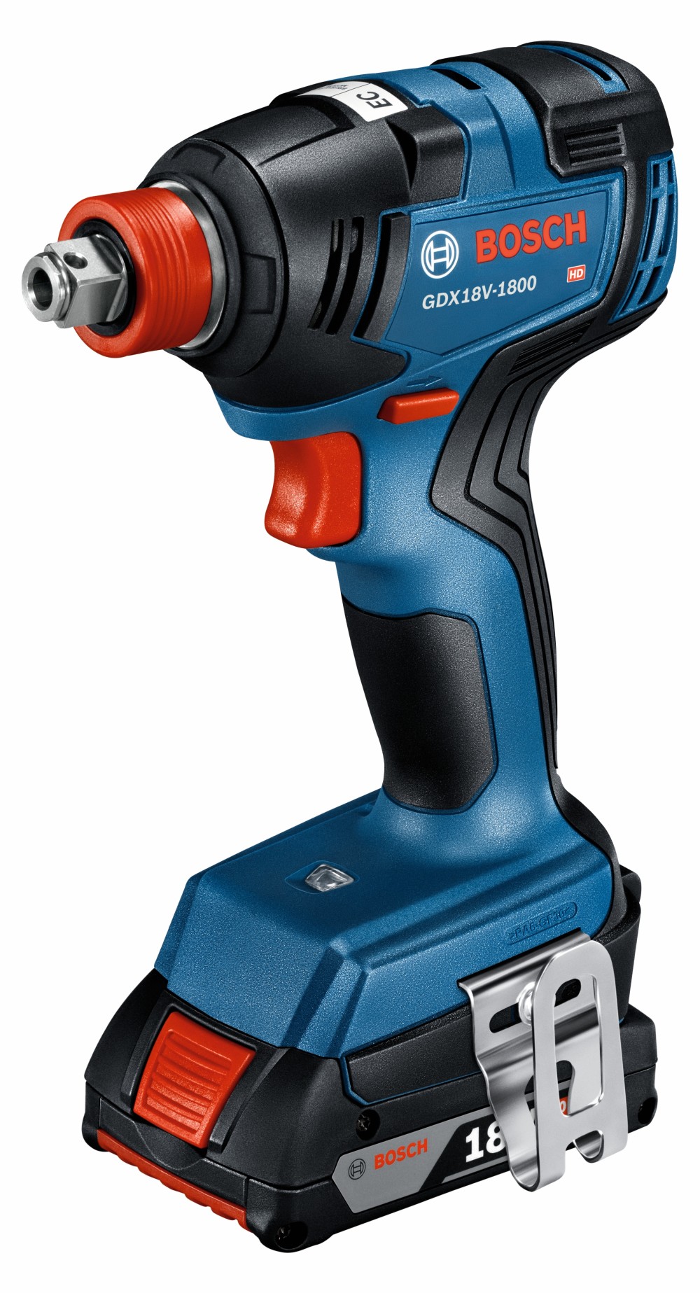 Bosch 18V 2 Tool Combo Kit with 1/2″ Hammer Drill Driver 1/4″ & 1/2″ Bit Socket Impact Driver with Two 2Ah SlimPack Batteries - Ascmtools