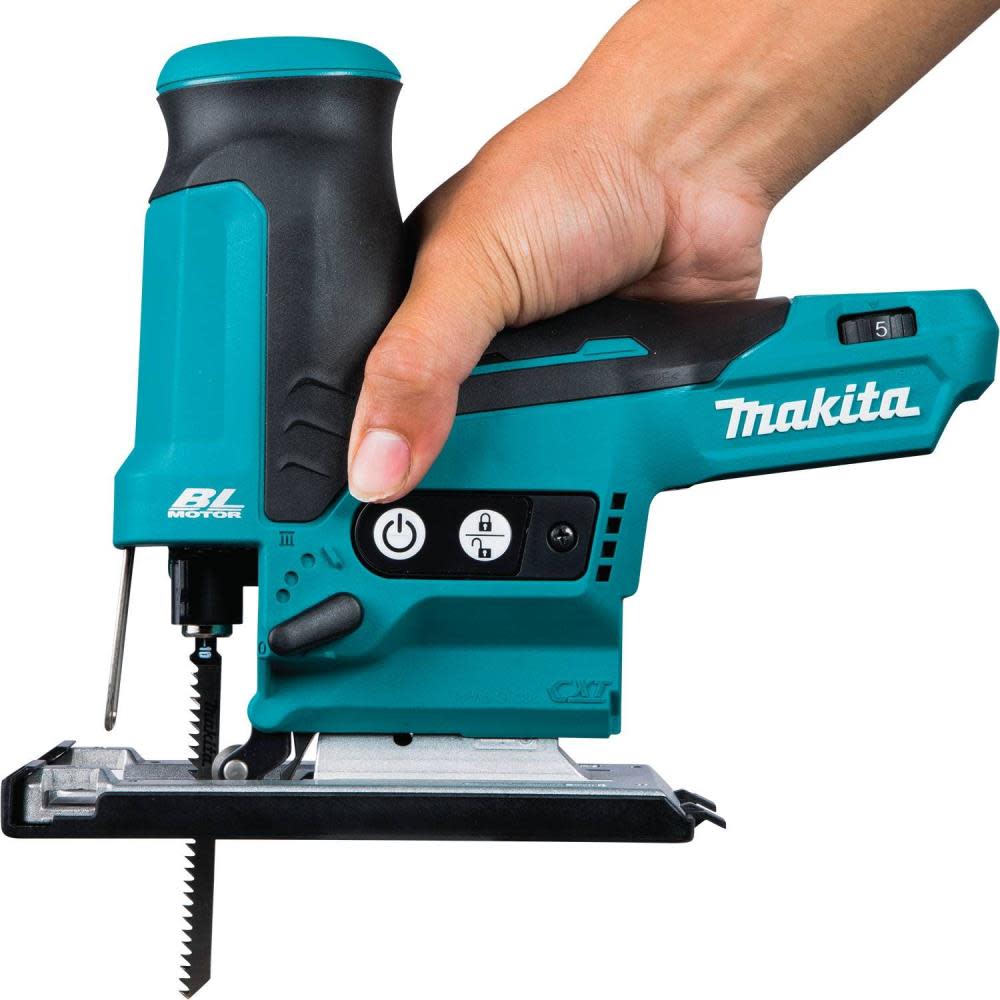 Makita 12V Max CXT Lithium-Ion Brushless Cordless Barrel Grip Jig Saw Tool Only - Ascmtools