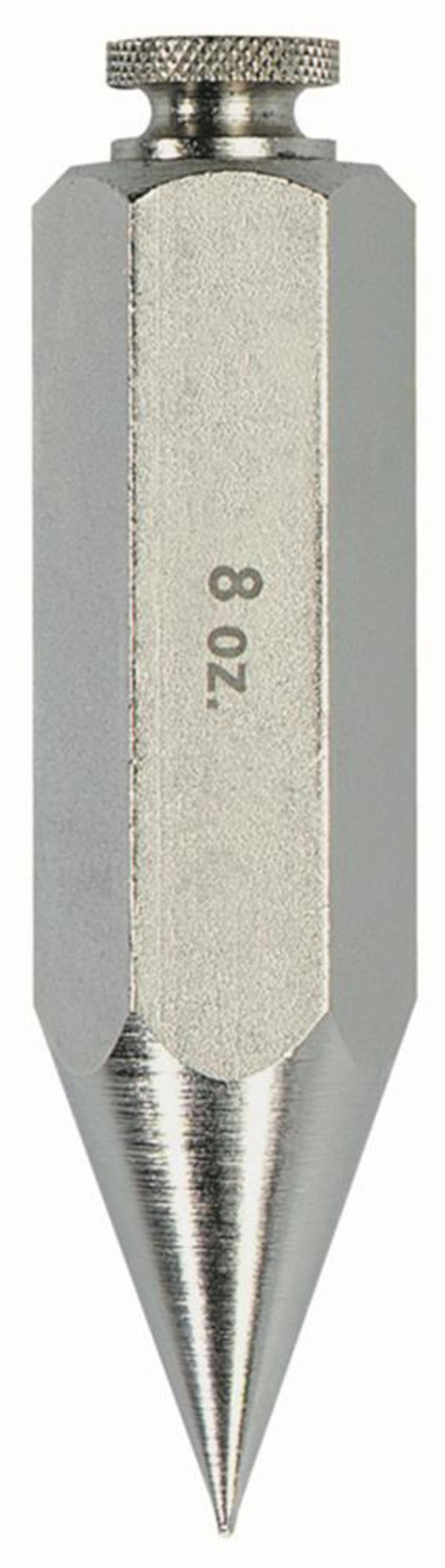 Irwin 8 Oz. Hexagon Plumb Bob - Ascmtools