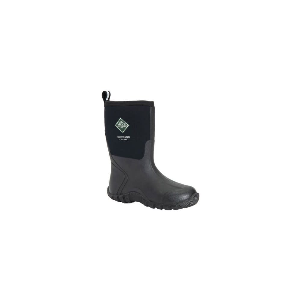 Muck Boots Black Size 8 Mens Edgewater Classic Mid Field Boot - Ascmtools