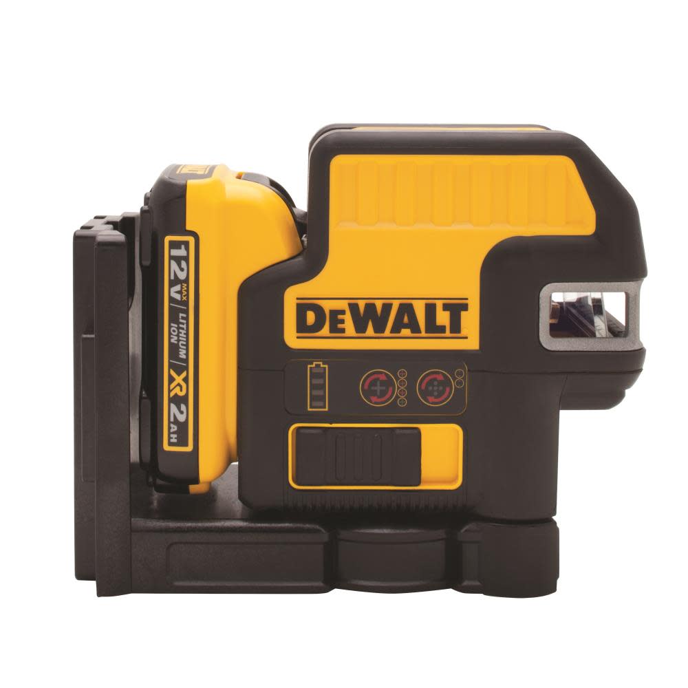 DEWALT 12 V 2 Spot Cross Line Red Laser - Ascmtools
