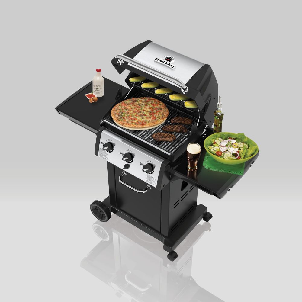 Broil King Monarch 320 3-Burner Liquid Propane Gas Grill - Ascmtools