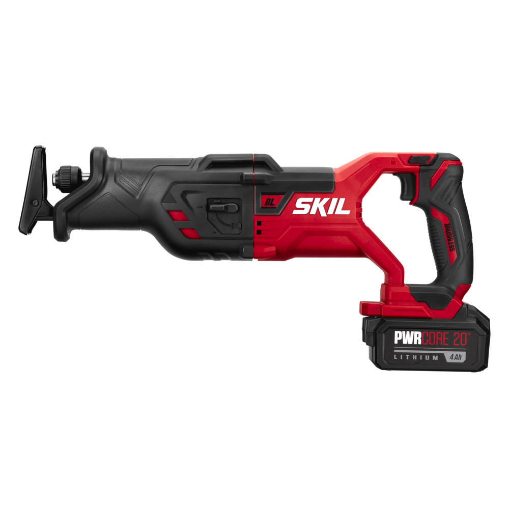 SKIL PWRCore 20 Brushless 20V Reciprocating Saw Kit - Ascmtools