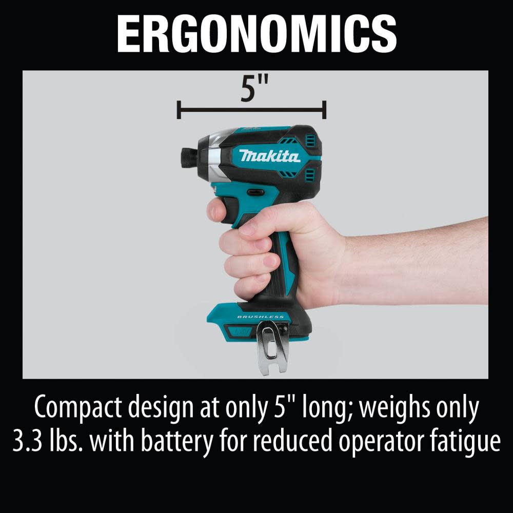 Makita 18V LXT 2pc Combo Kit Lithium Ion Brushless Cordless - Ascmtools
