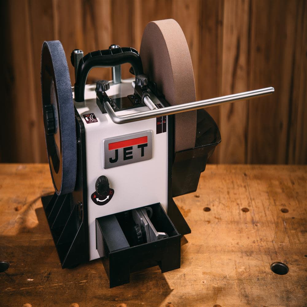 JET JWS-10 Variable Speed Wet Sharpener with Accessories - Ascmtools