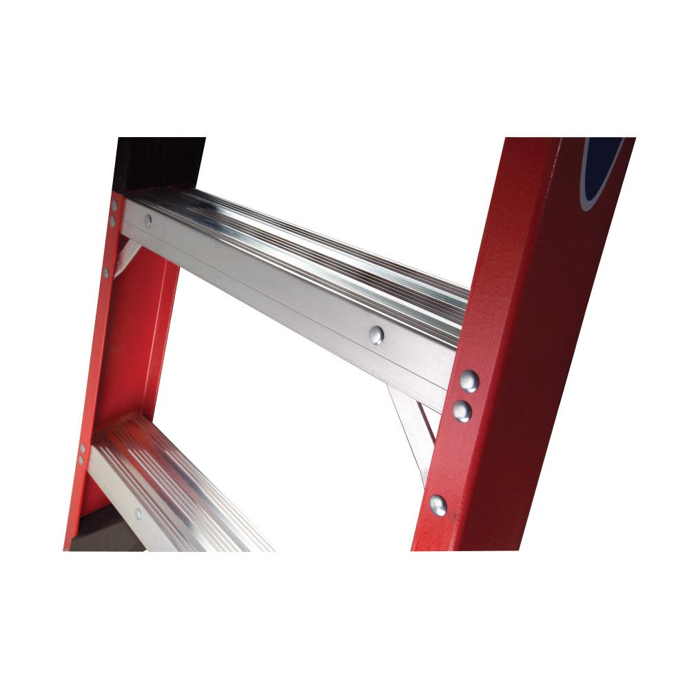 Werner 8 Ft. Type IAA Fiberglass Step Ladder - Ascmtools