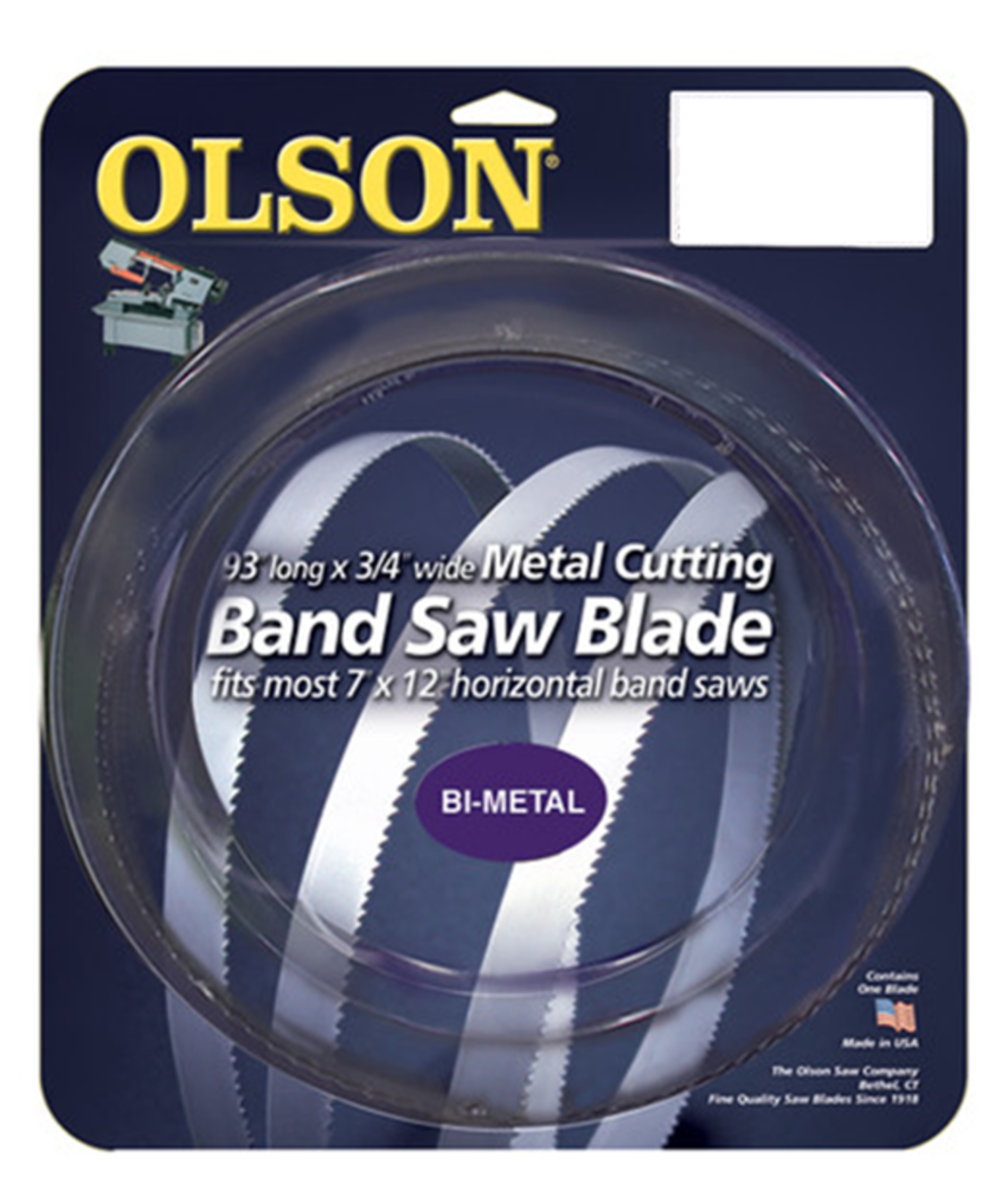 Olson Saw Company 93In. Long Band Saw Blade - Ascmtools