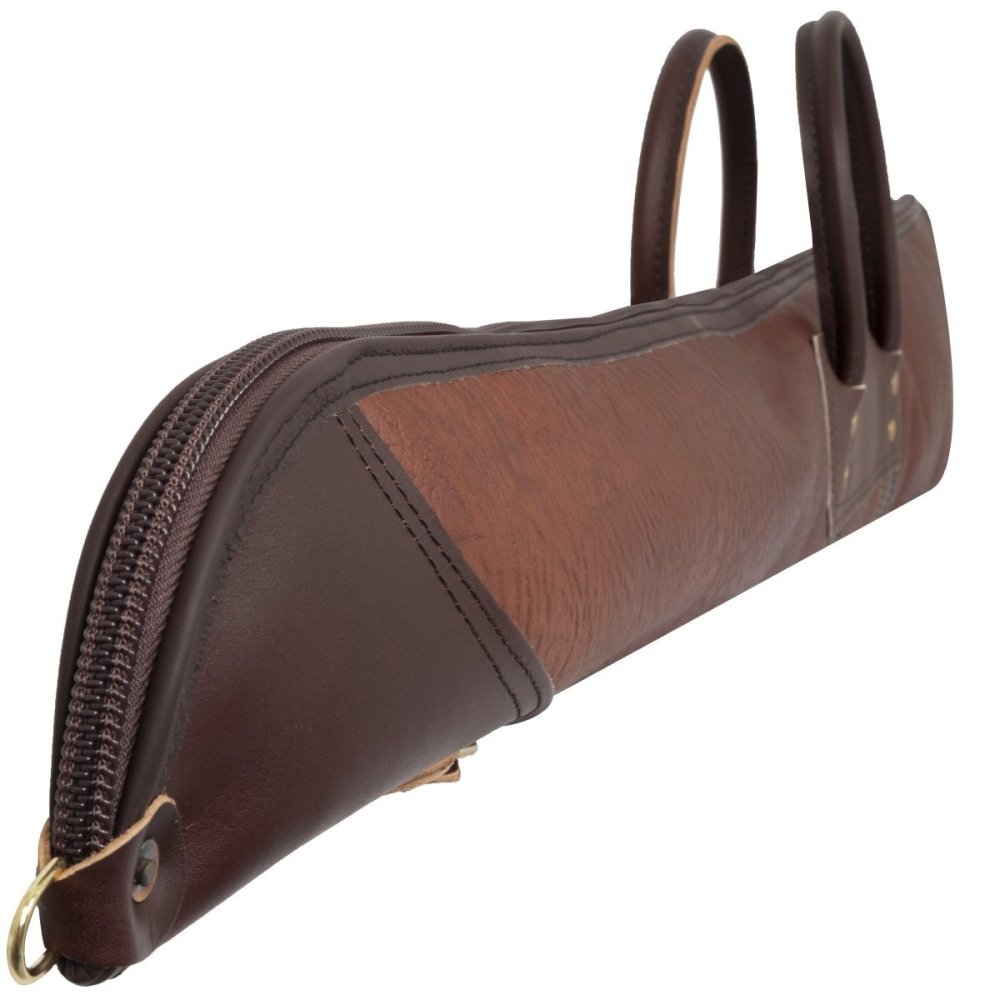 Duluth Pack 55 In. L Brown Trim Bison Leather Shotgun Case - Ascmtools