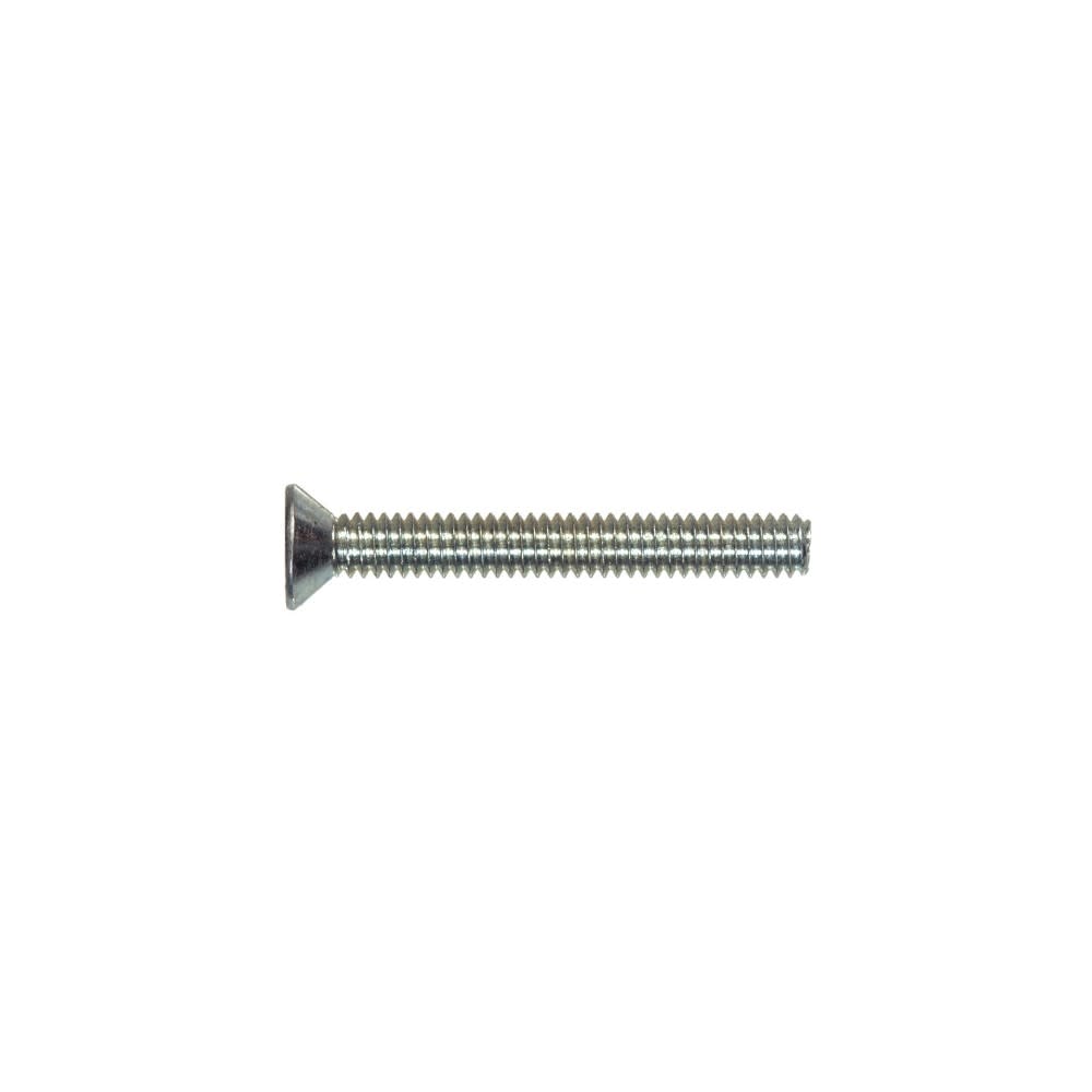 Hillman 1/4-20 x 3″ Zinc Flat Head Phillips Machine Screw 100pk - Ascmtools