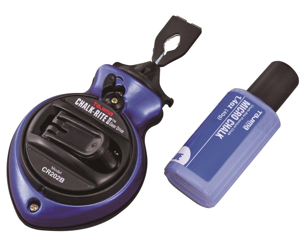 Tajima Blue CHALK RITE II Ultra Thin Snap .5 mm Line Blue Dye - Ascmtools