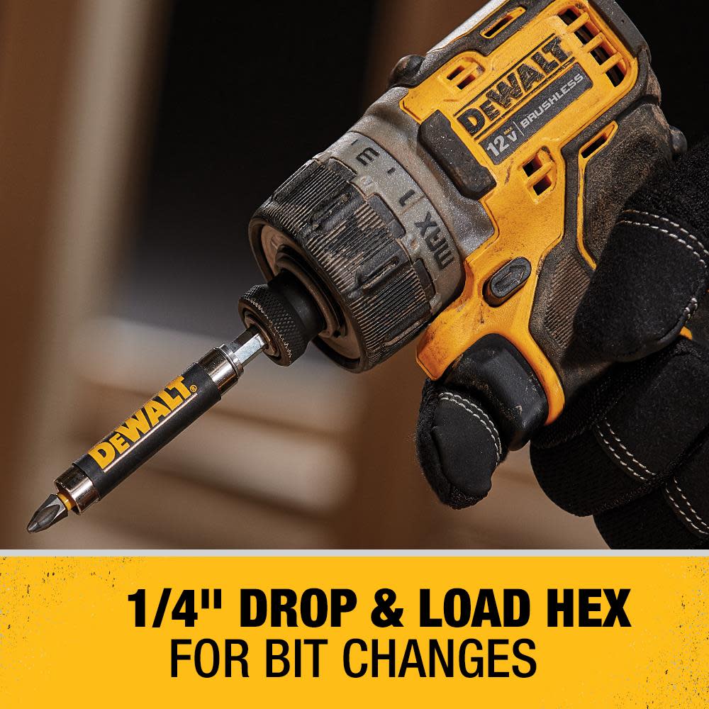 DEWALT 1/4-in 12V Max Brushless Cordless Screwdriver Kit - Ascmtools