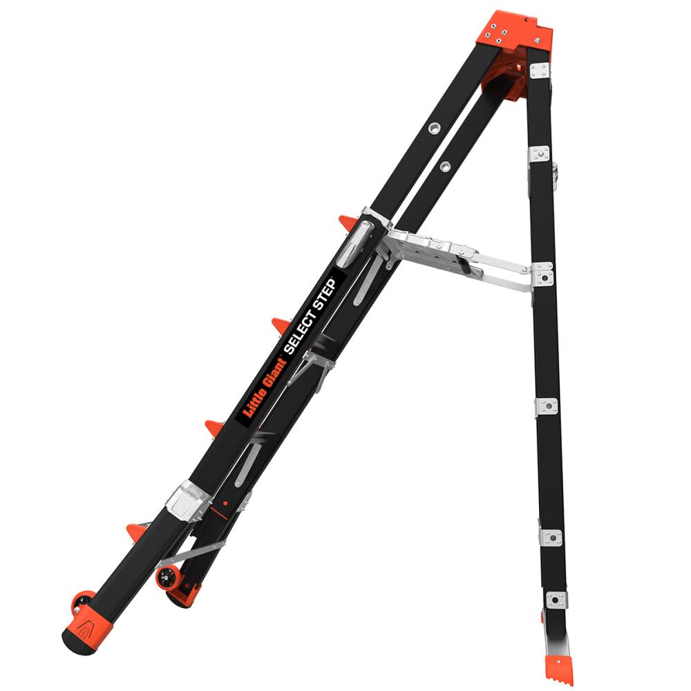 Little Giant Safety Select Step M5 Type 1AA Fiberglass Adjustable Step Ladder - Ascmtools