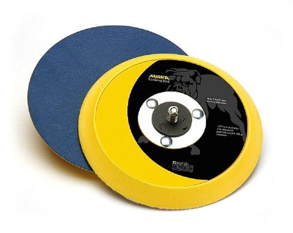 Mirka 5 in Vinyl Faced Backup Pad for PSA - Ascmtools