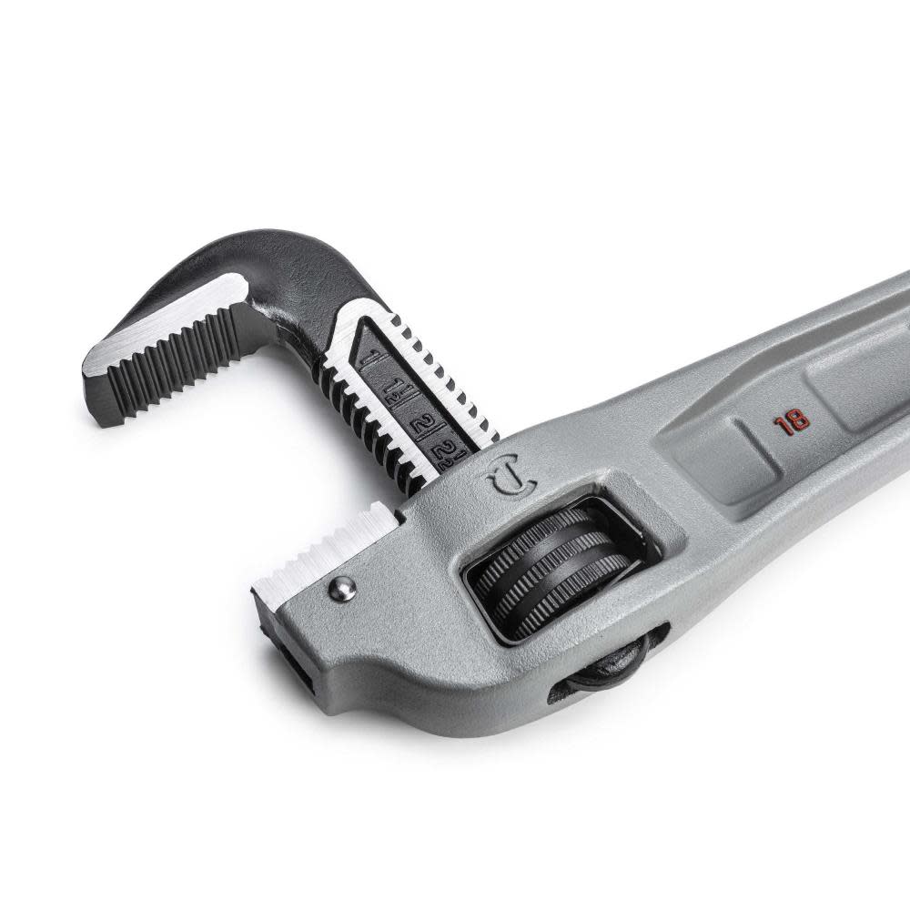 Crescent Pipe Wrench Aluminum Offset Handle 18″ - Ascmtools