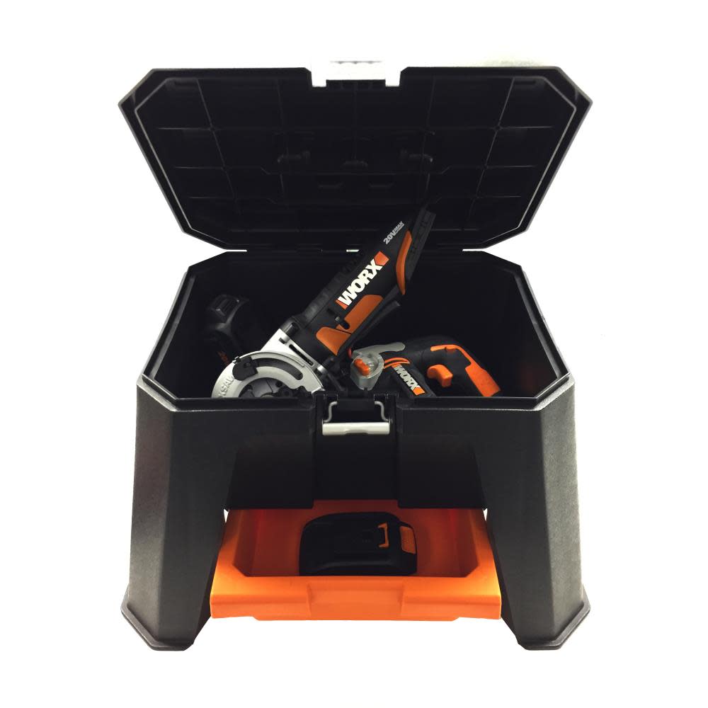 Worx Storage Step Stool - Ascmtools