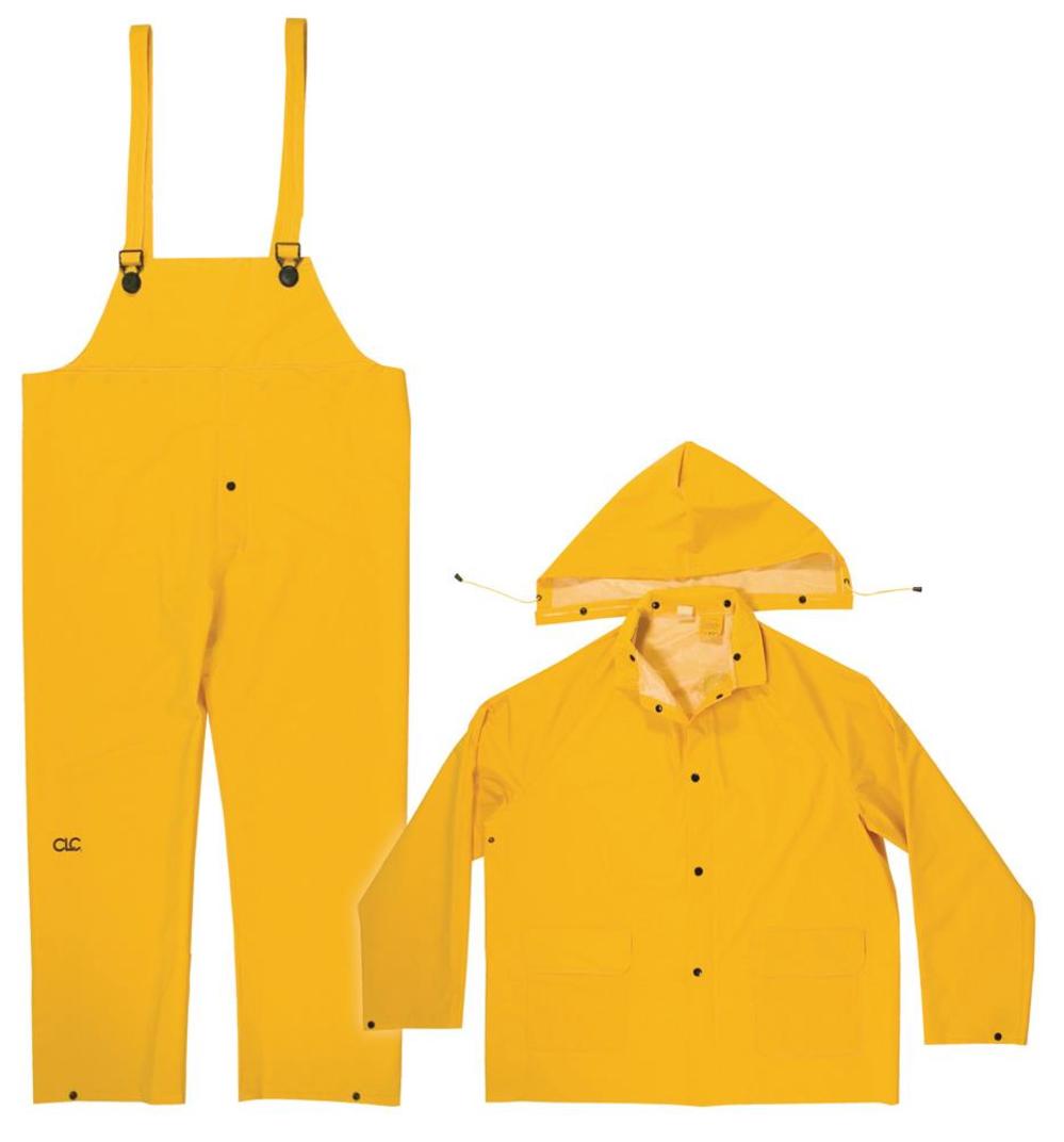CLC 3 Pc Heavyweight PVC Rain Suit – X - Ascmtools